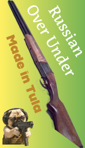 Russian over-under shotgun made in Tula
